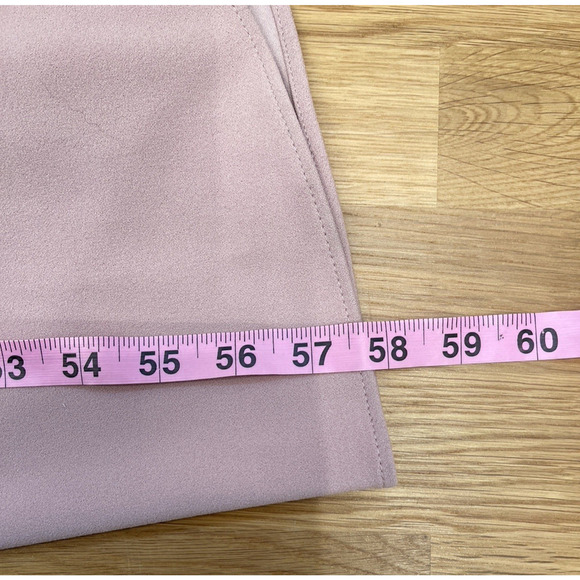 Xscape Maxi Dress Gown Womens 16 Pink Crepe Tulip Hem Prom Bridesmaid MOB NWT - Picture 7 of 8